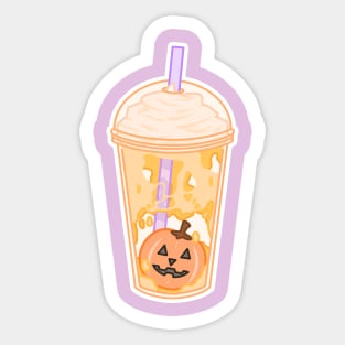 Halloween Frappe Sticker